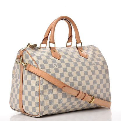 Louis Vuitton Damier Azur Speedy Bandouliere 30 4 of 13