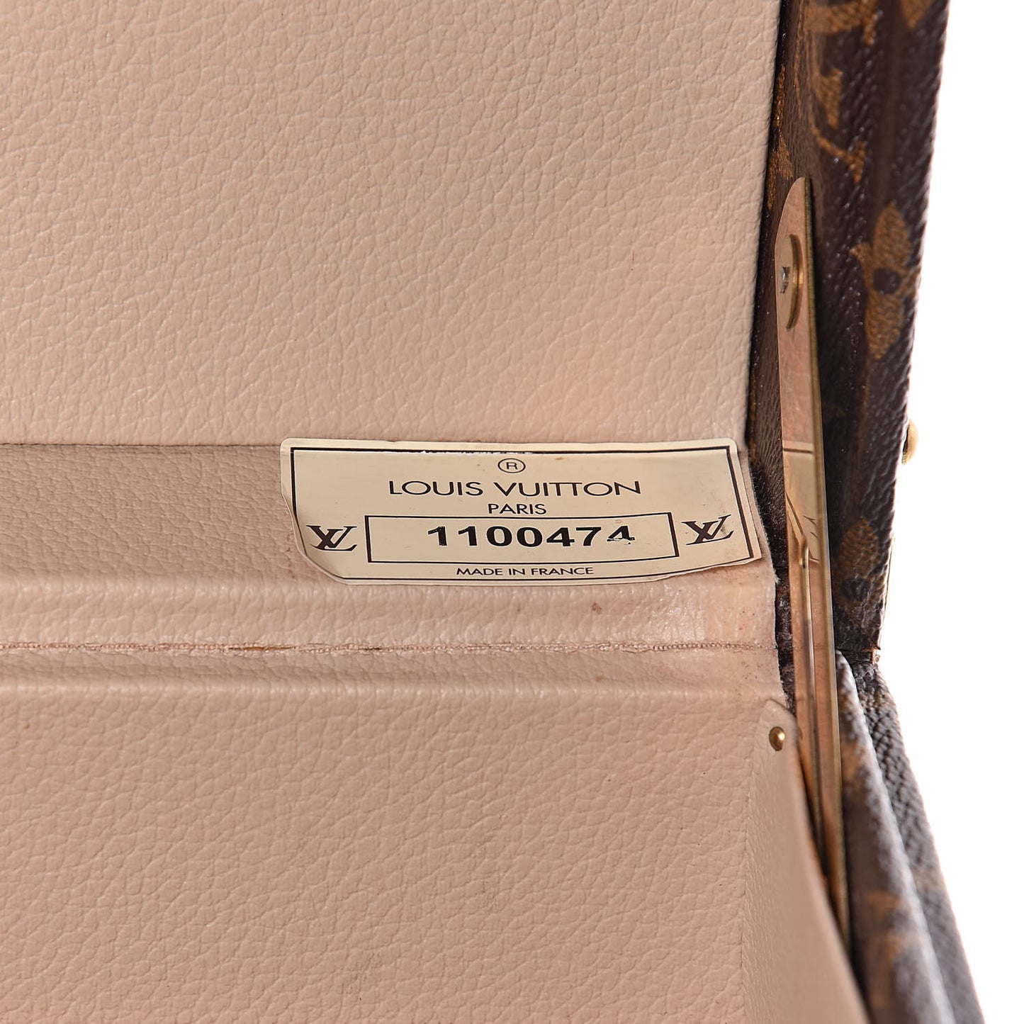 Monogram Boite Flacons Beauty Train Trunk Case
