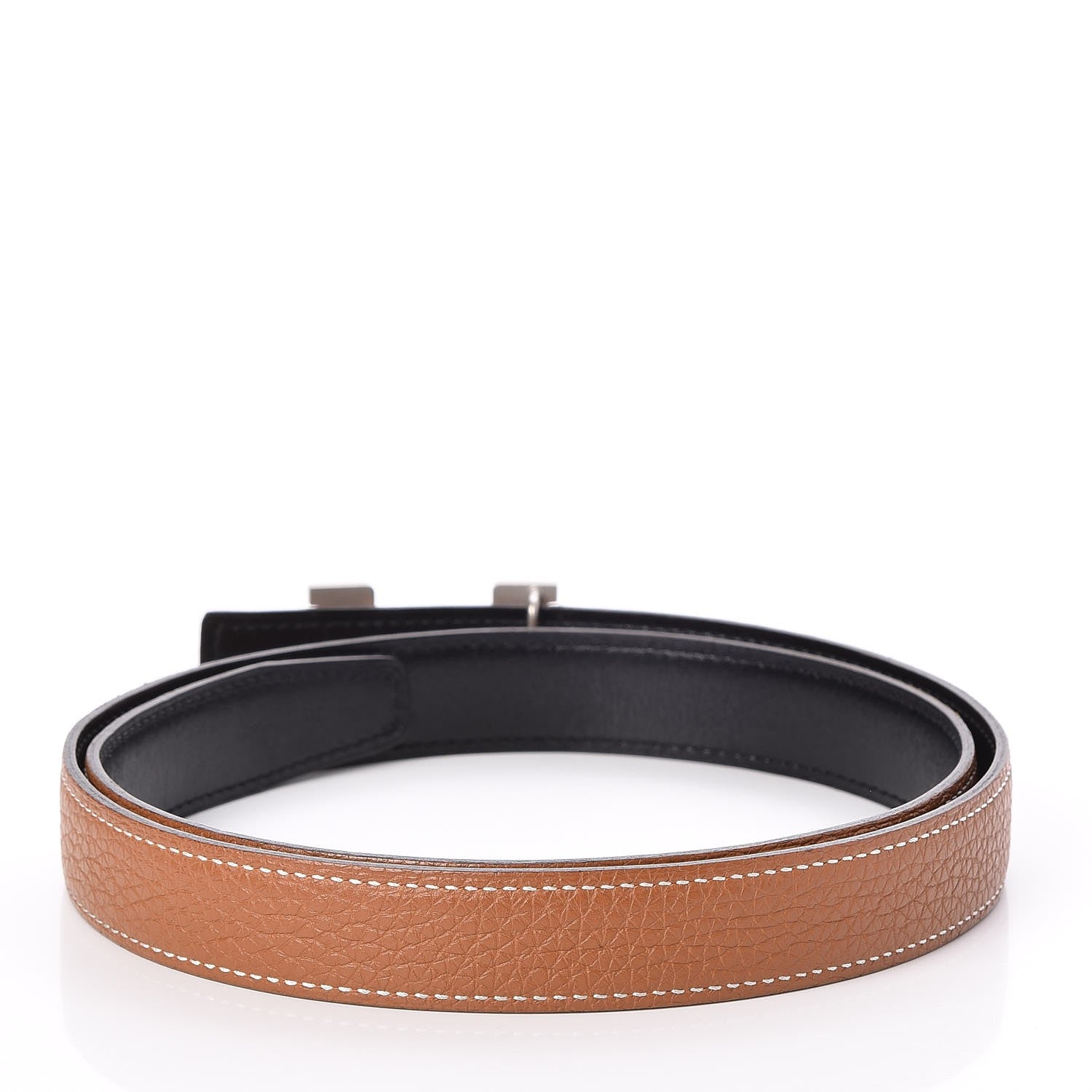 Hermes Swift Togo 24mm Mini Constance Belt 85 Black Gold 3 of 6