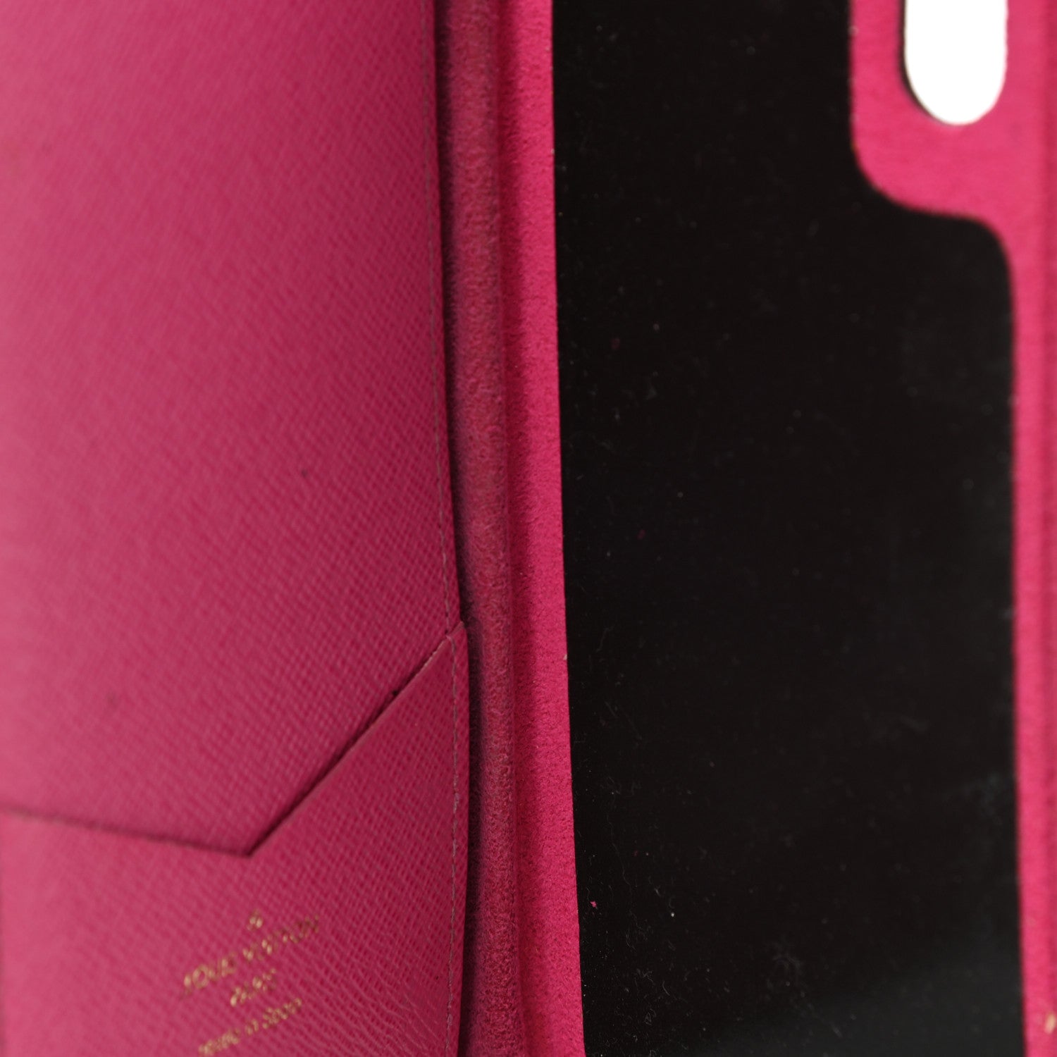 Louis Vuitton Monogram iPhone XS Max Folio Case Rose Pop 9 of 13