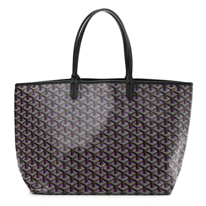 Goyard Goyardine Saint Louis Claire Voie PM Black Violet 3 of 11