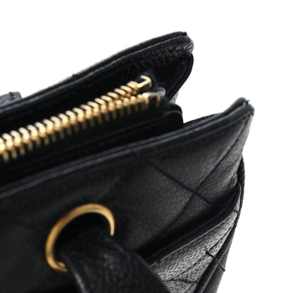 Chanel Caviar Quilted Shoulder Bag Black Black 12 of 13