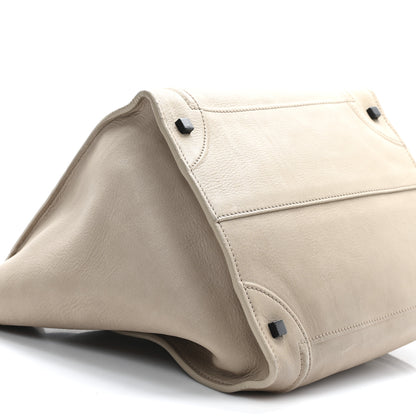 Celine Supple Calfskin Medium Phantom Luggage Beige 8 of 10
