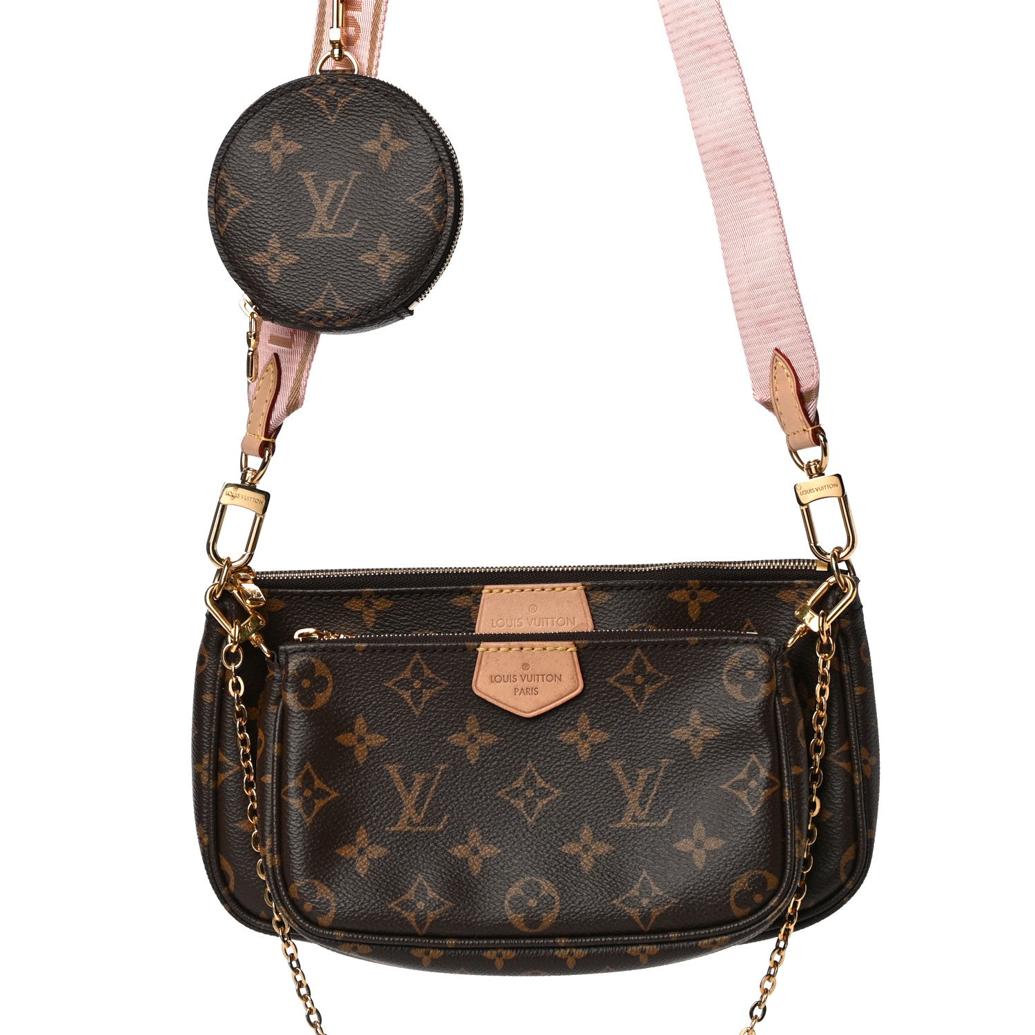 Louis Vuitton Monogram Multi Pochette Accessories Rose Clair 8 of 10