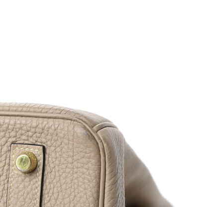 Hermes Togo Horseshoe Birkin 35 Gris Tourterelle Ardoise 9 of 18