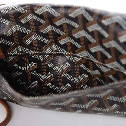 Goyard Goyardine Plumet Wallet Clutch Black Gold 9 of 11