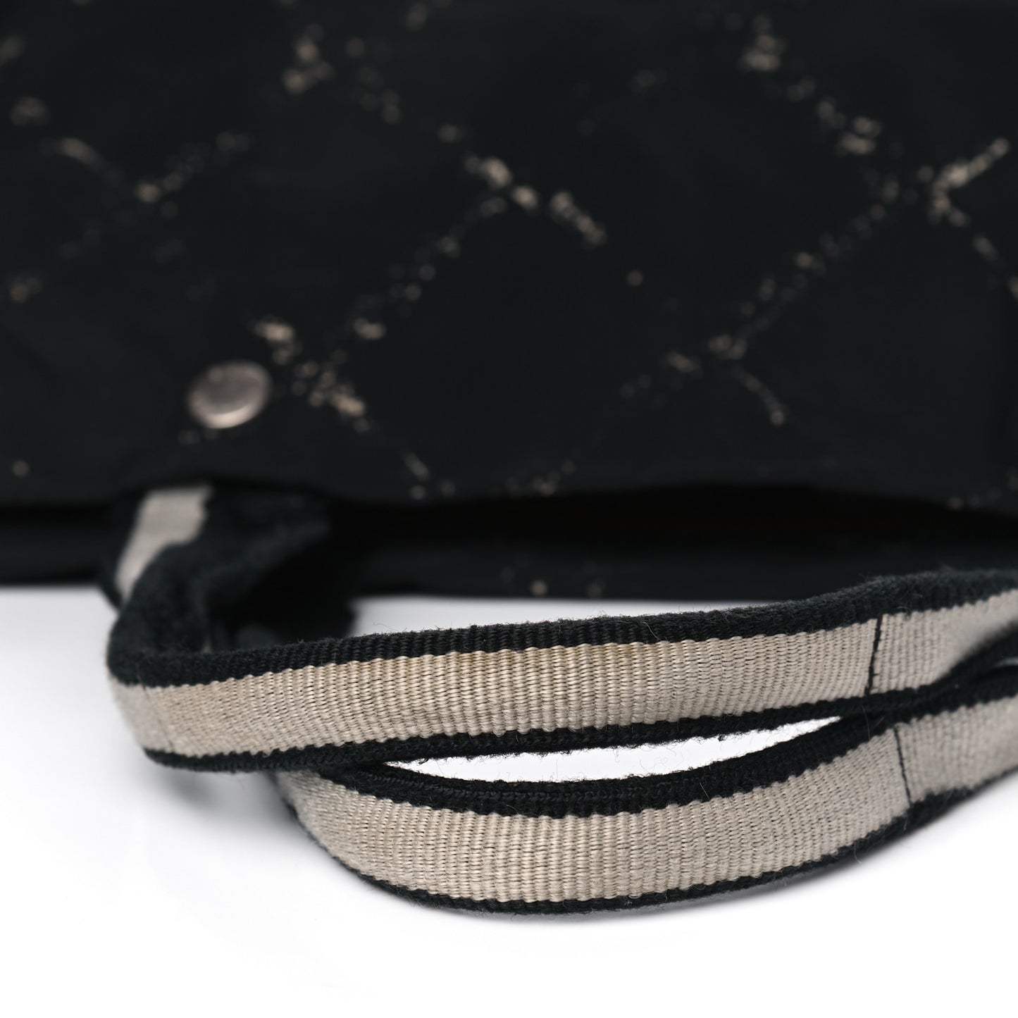 Nylon Travel Tote Black