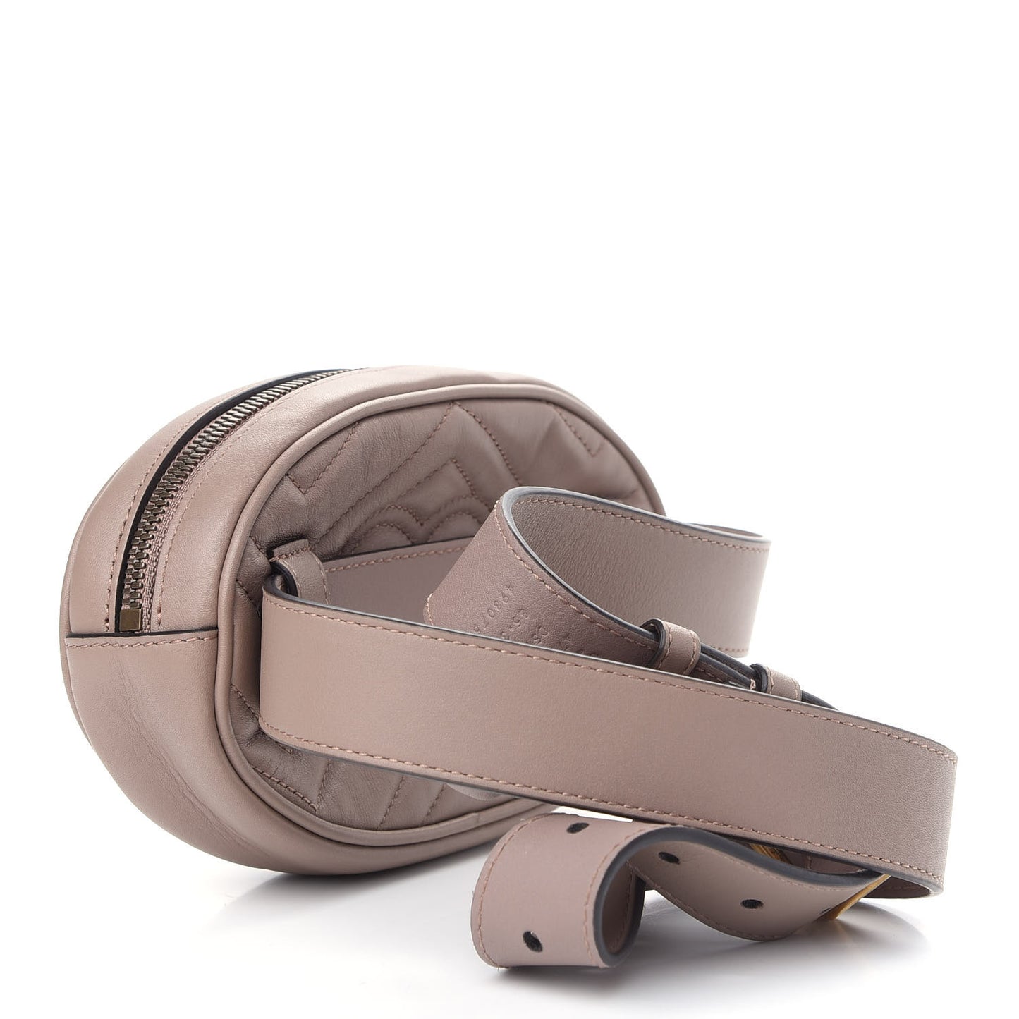 Calfskin Matelasse GG Marmont Belt Bag 85 34 Porcelain Rose