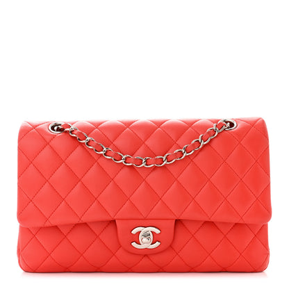 Chanel Lambskin Quilted Medium Double Flap Red 1 of 13