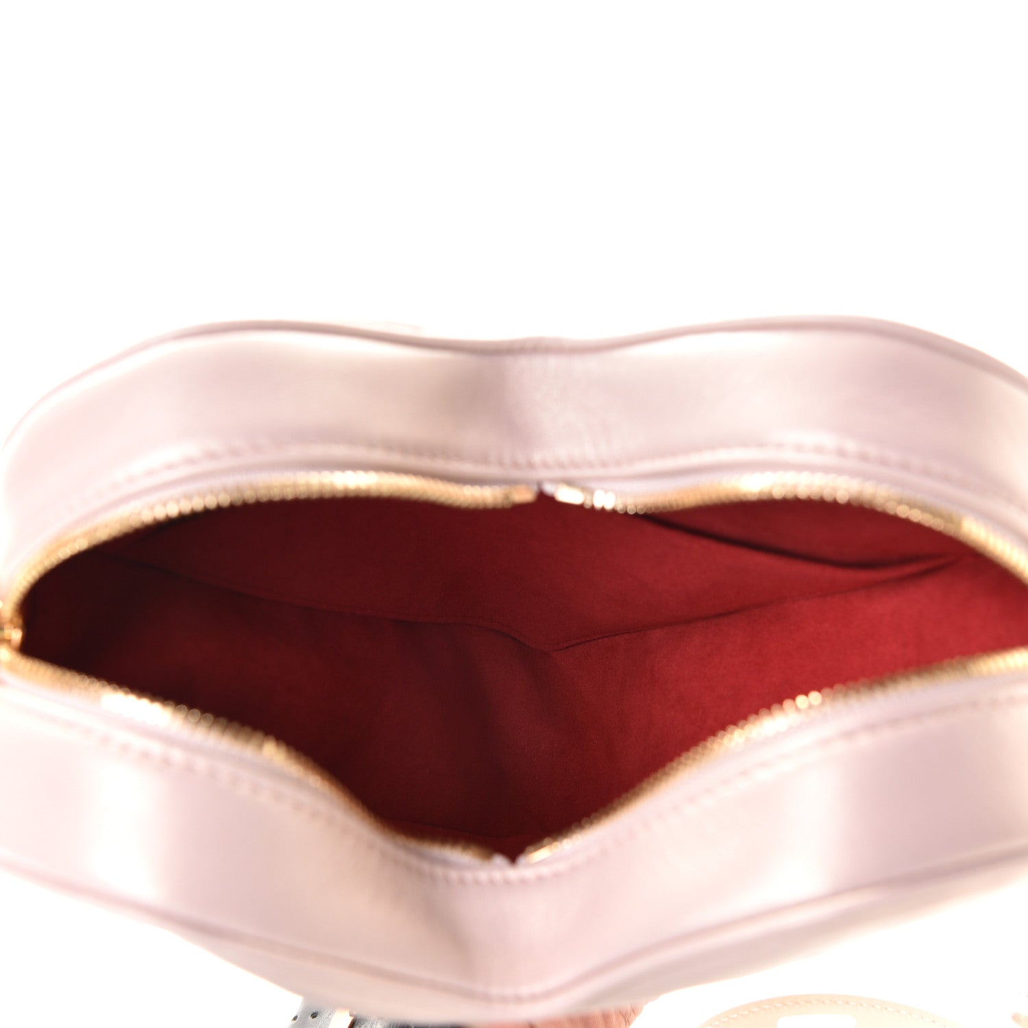 Louis Vuitton Lambskin Embossed Monogram Fall In Love Sac Coeur Light Pink 4 of 8