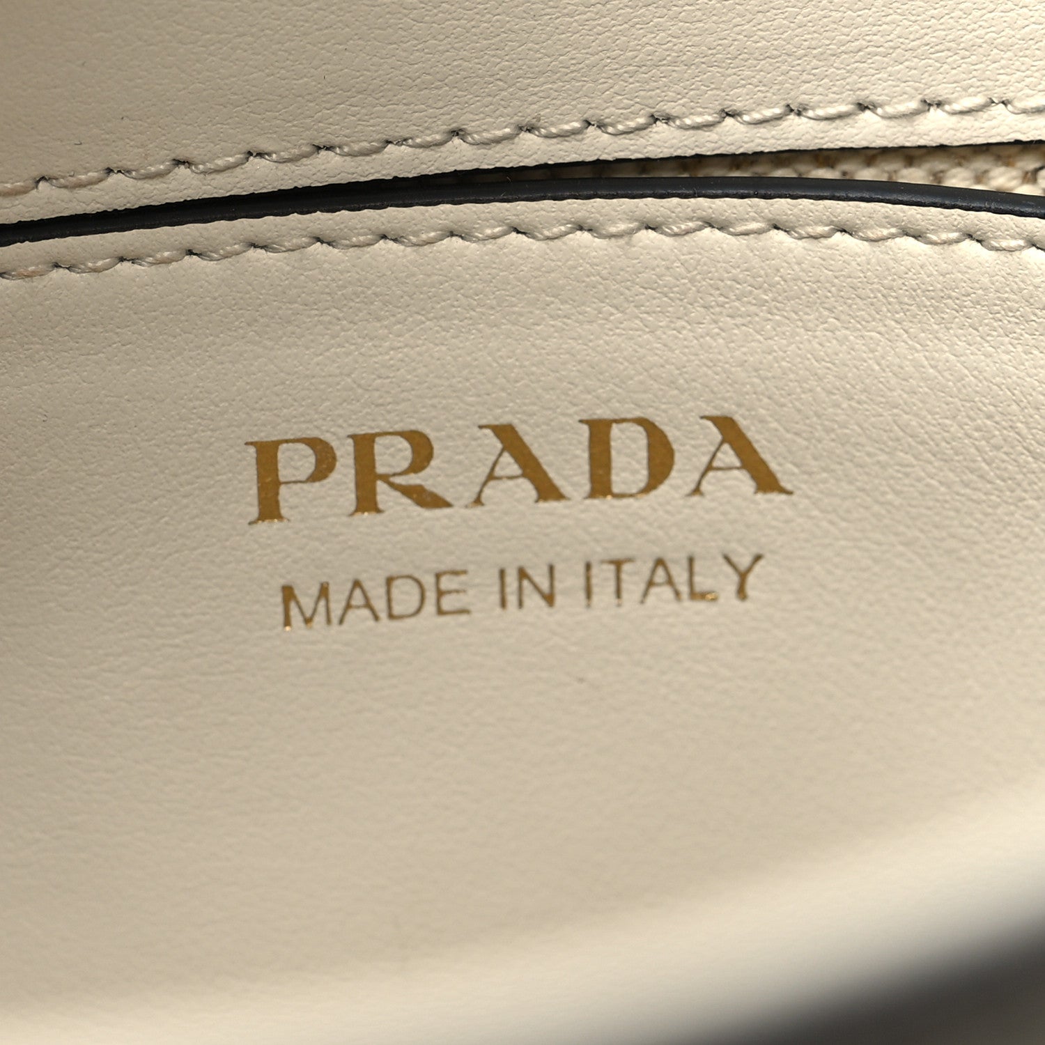 Prada Paglia Spazzolato Shoulder Bag Naturale White 6 of 11