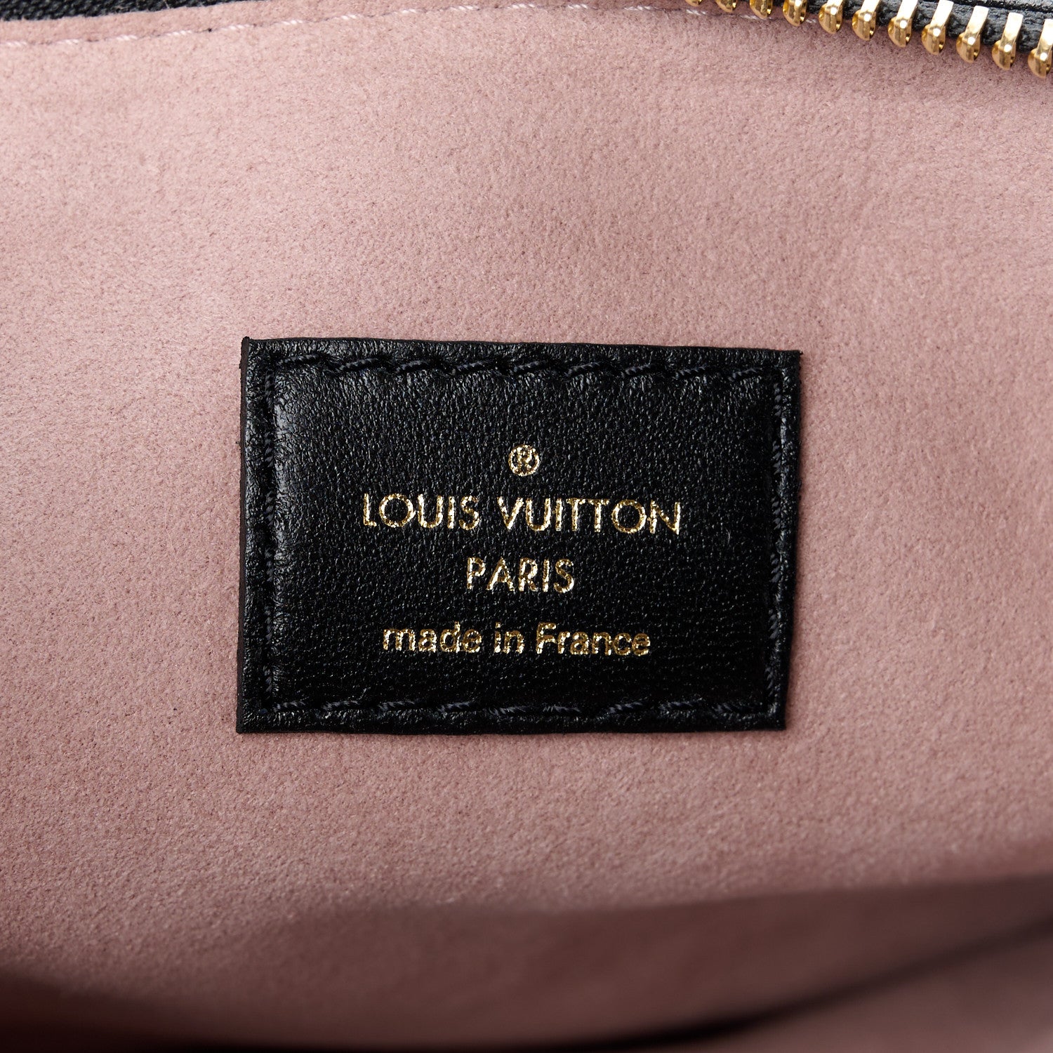 Louis Vuitton Lambskin Embossed Monogram Coussin PM Black 8 of 11