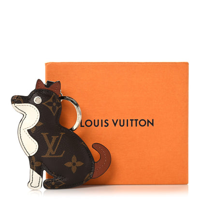 Louis Vuitton Monogram Dog Bag Charm Key Holder 3 of 3