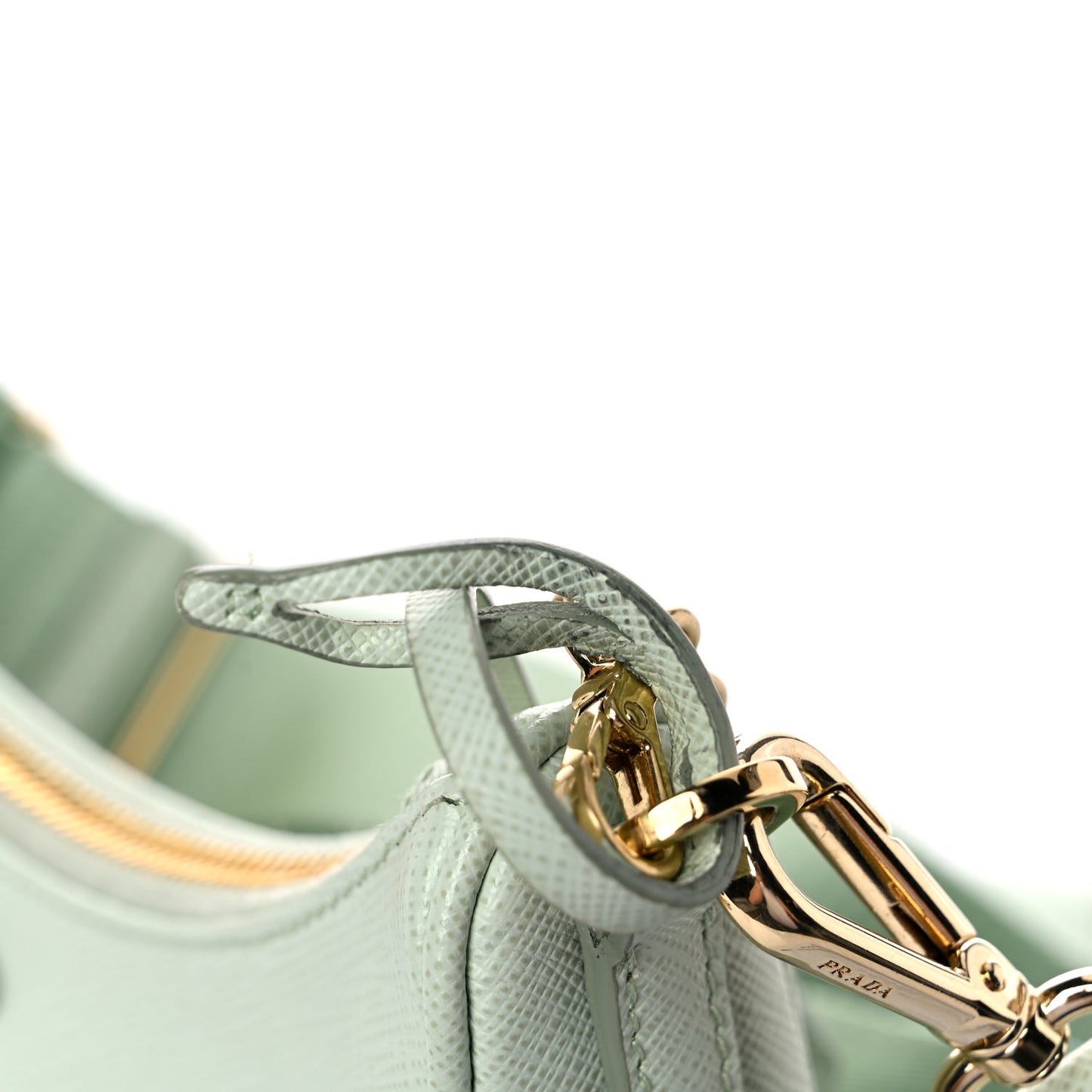 Saffiano Lux Re-Edition 2005 Shoulder Bag Acqua
