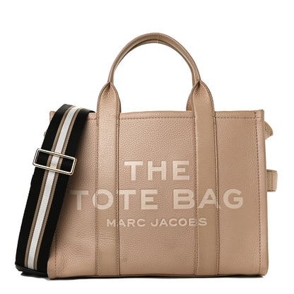 Marc Jacobs Grained Calfskin Medium The Tote Bag Twine 1 of 10