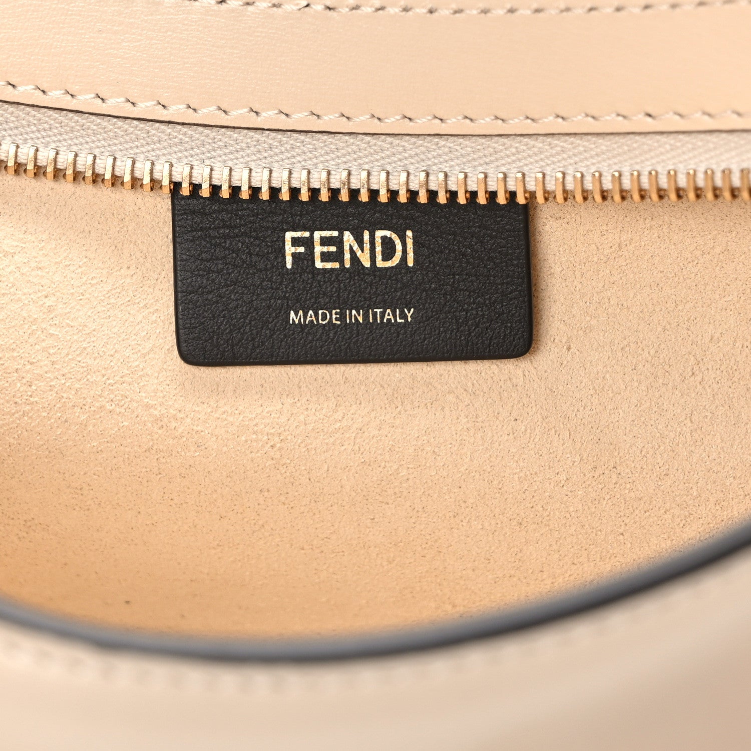 Fendi Vitello Queen Palmellato Fendi O'Lock Swing Camelia 7 of 10