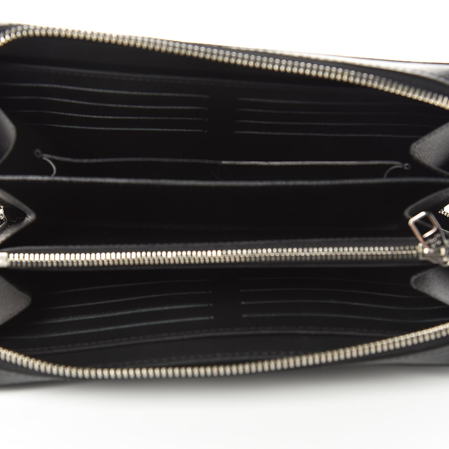 Louis Vuitton Taiga Zippy XL Wallet Black 5 of 6