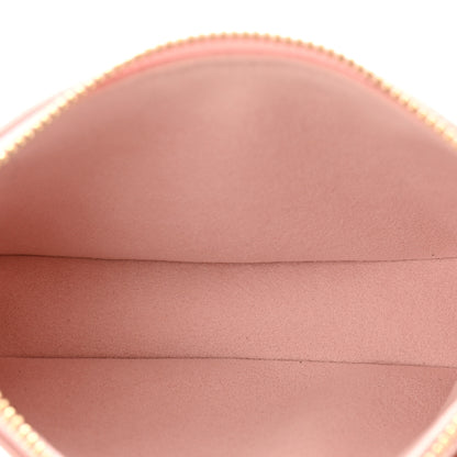 Louis Vuitton Empreinte Monogram Giant Broderies Mini Pochette Accessories Pink Creme 5 of 8