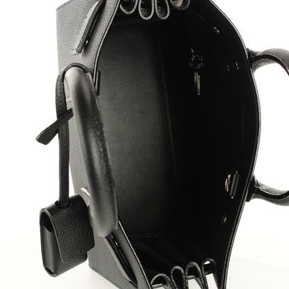 Saint Laurent Grained Calfskin Nano Sac De Jour Black 6 of 8