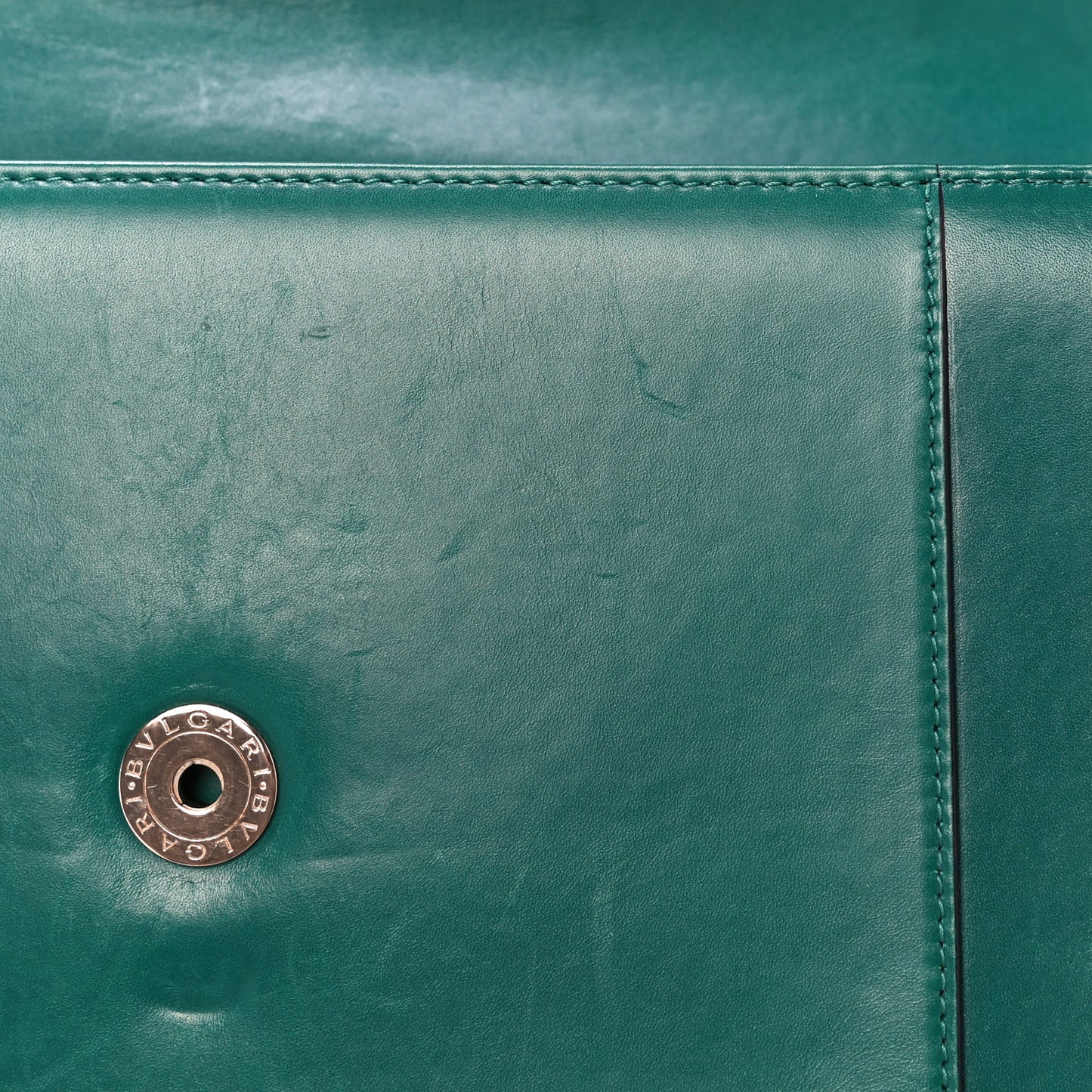 Calfskin Serpenti Forever Shoulder Bag Emerald Green