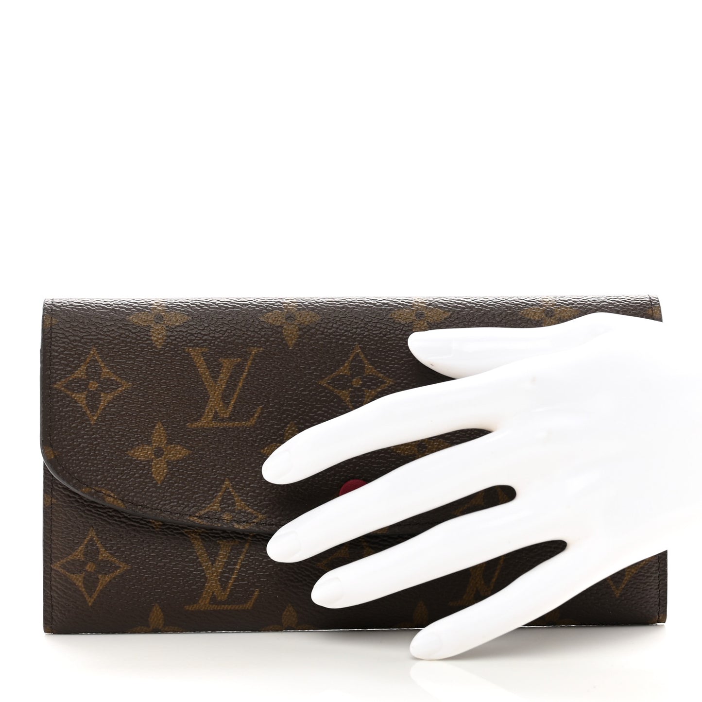 Monogram Emilie Wallet Fuchsia