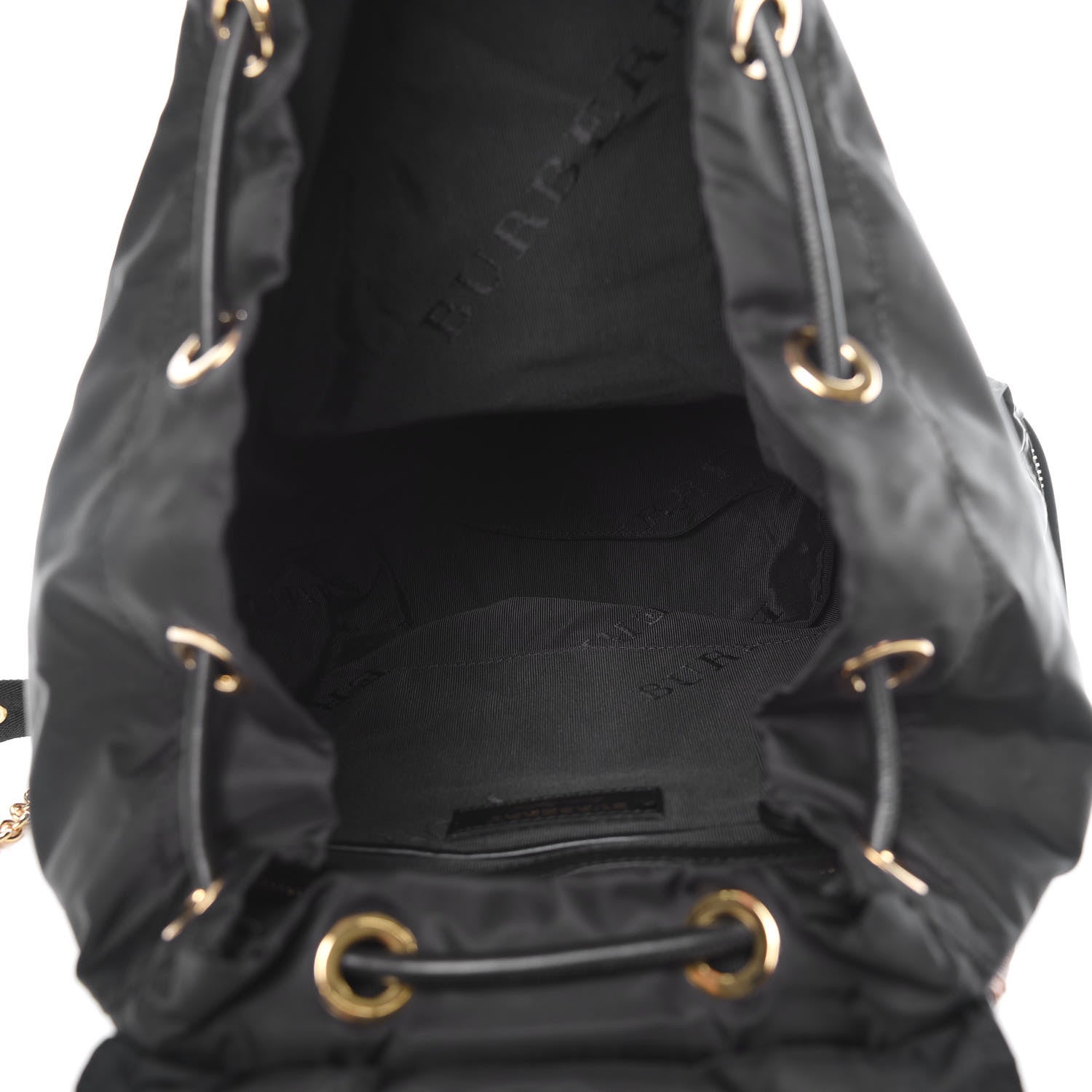 Burberry Nylon Large Rucksack Backpack Black 5 of 10