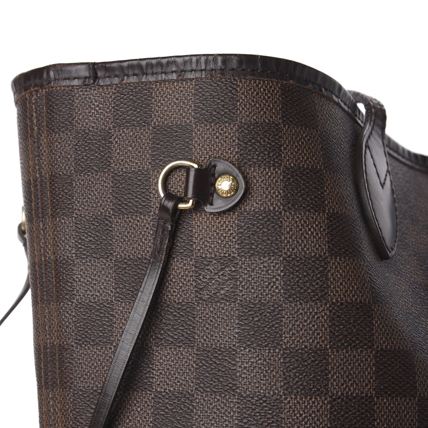 Louis Vuitton Damier Ebene Neverfull MM 8 of 9