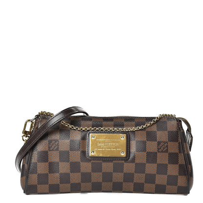 Louis Vuitton Damier Ebene Eva Clutch 1 of 11