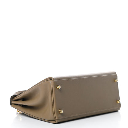 Hermes Evercolor Kelly Retourne 28 Origan 5 of 13