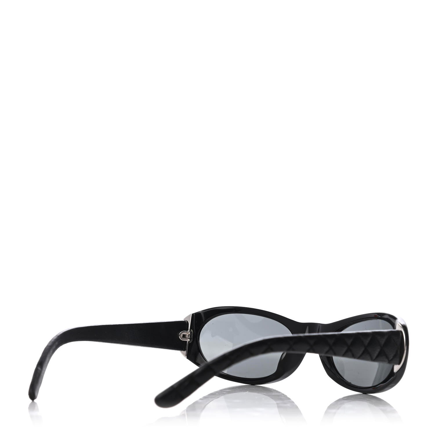 Chanel Lambskin Quilted CC Sunglasses 5129-Q Black 4 of 9
