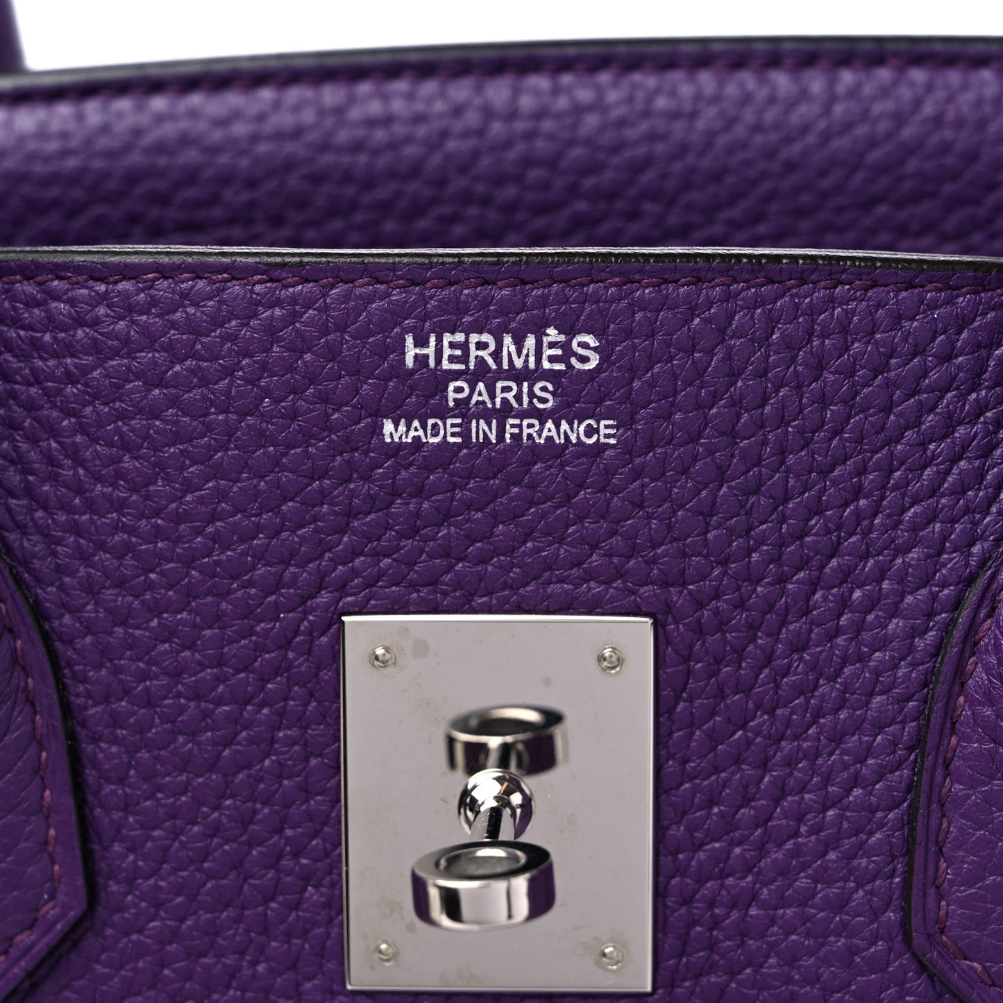 Togo Birkin 35 Ultraviolet