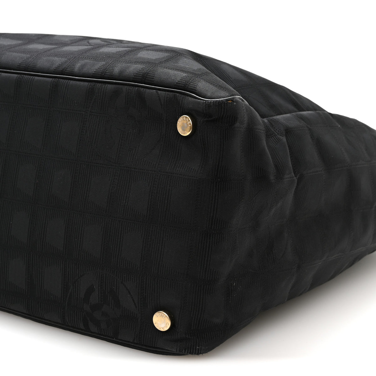 Chanel Nylon Medium Travel Tote Black 10 of 11