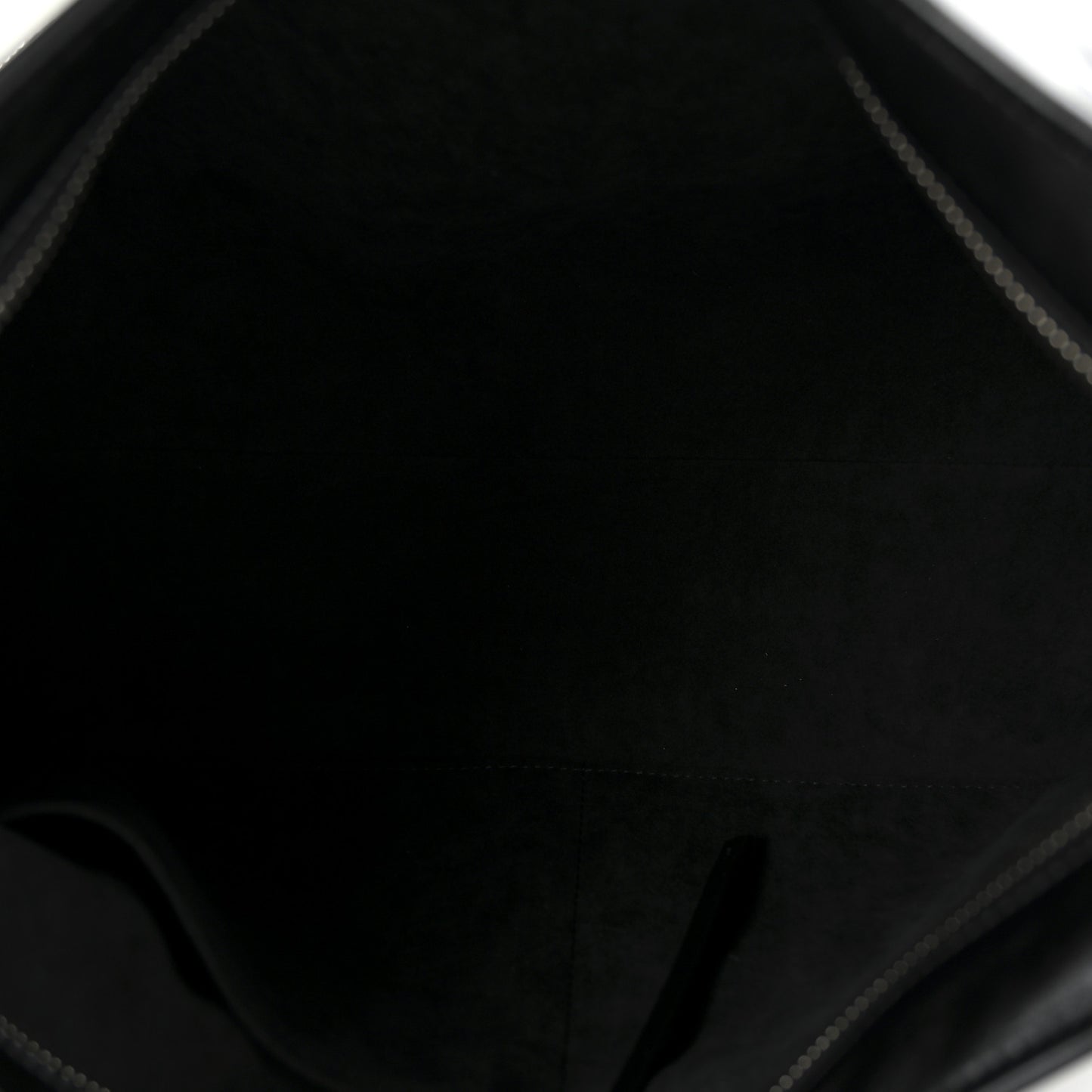 Lambskin CarryAll Travel Bag Black