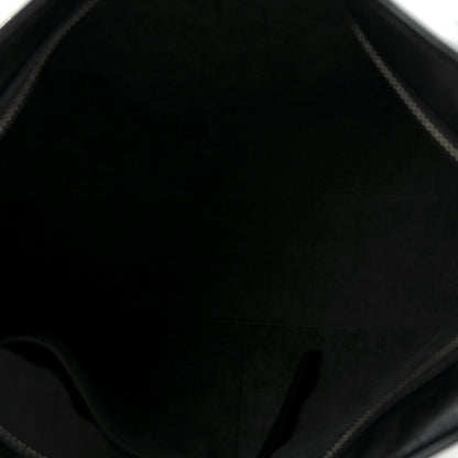 Louis Vuitton Lambskin CarryAll Travel Bag Black 6 of 11