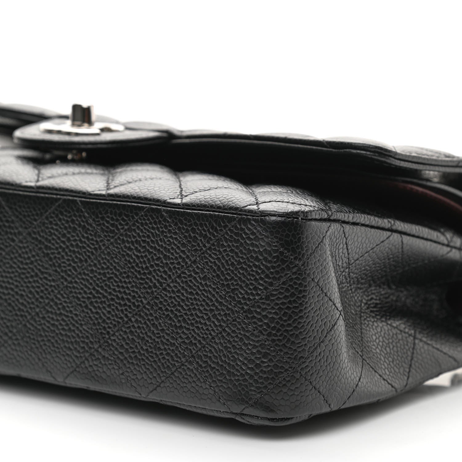 Chanel Caviar Quilted Medium Double Flap Black 9 of 9