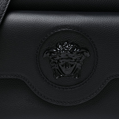 Versace Grained Calfskin Medusa Camera Bag Black 10 of 10