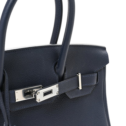 Hermes Togo Birkin 30 Bleu Nuit 11 of 12