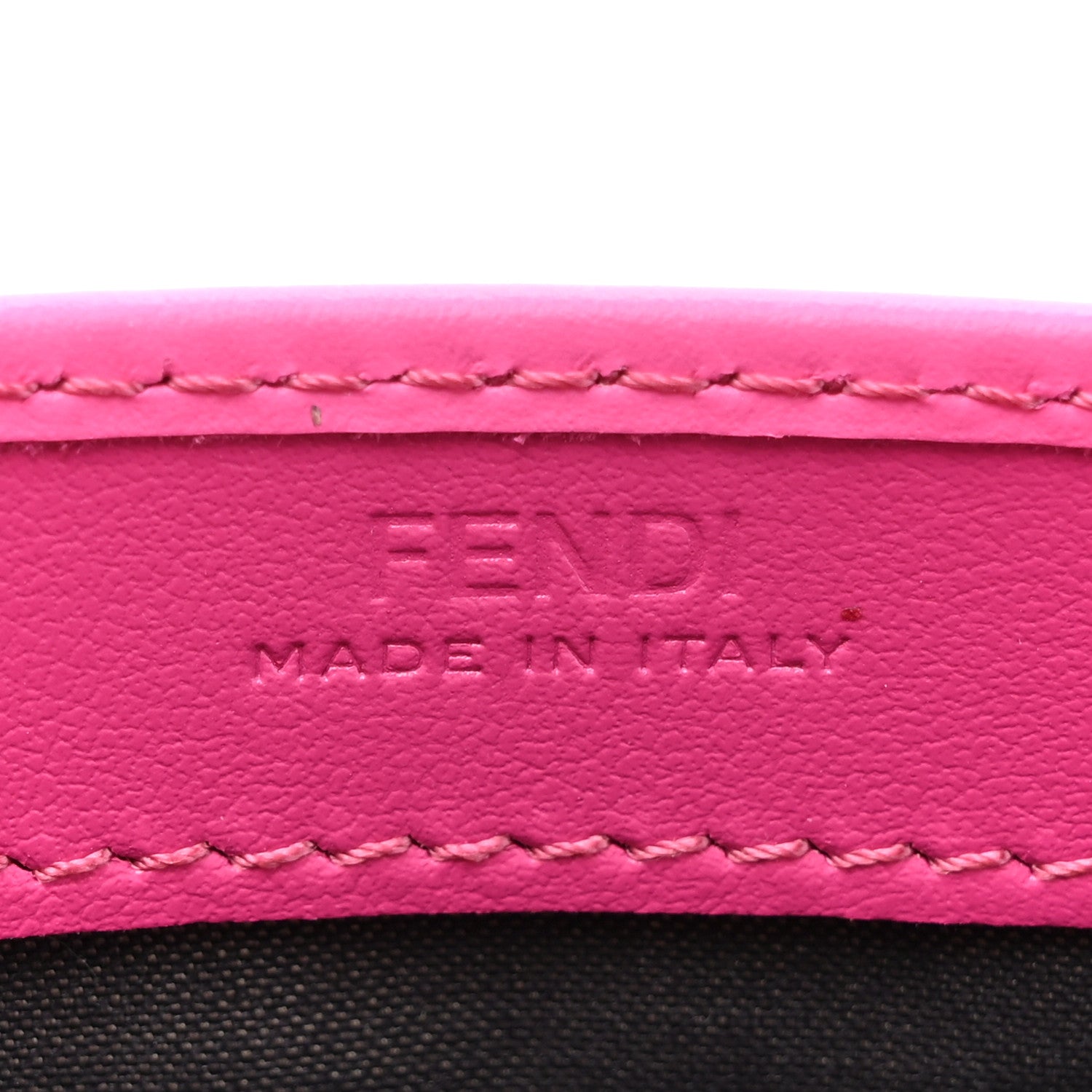 Fendi Vitello King Cruise FF Diamonds Continental Envelope Wallet On Chain Geranio Ciclamino Pilar 7 of 14