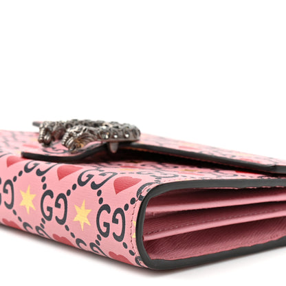 Gucci Calfskin Valentine's Day Exclusive Mini Dionysus Chain Wallet 11 of 14