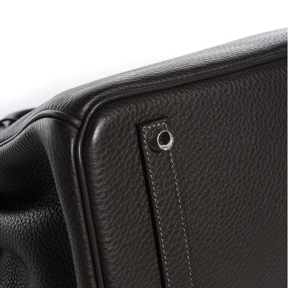 Hermes Taurillon Clemence Birkin 35 Graphite 8 of 27