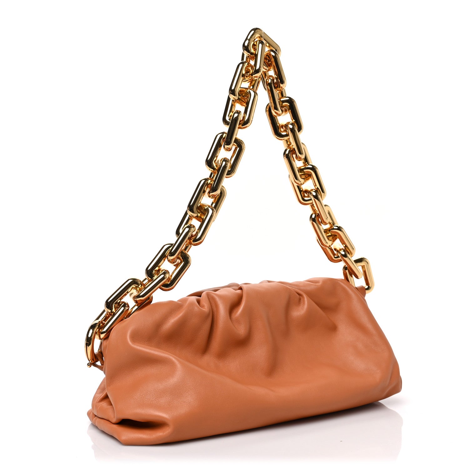 Bottega Veneta Calfskin The Pouch Chain Clay 3 of 8