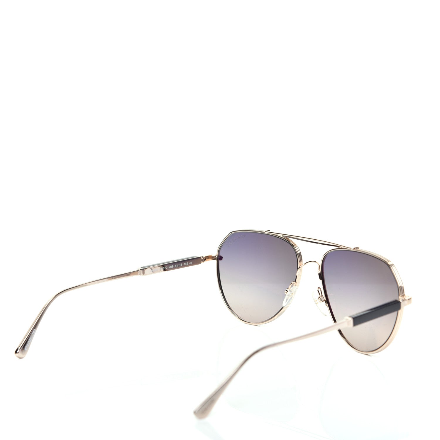 Tom Ford Metal Andes Pilot Sunglasses TF670 Multicolor 4 of 8