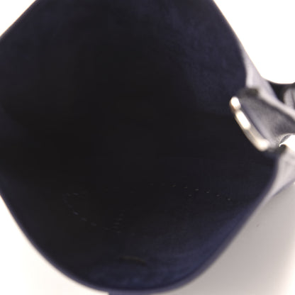 Hermes Taurillon Clemence Evelyne III GM Bleu Encre 5 of 9