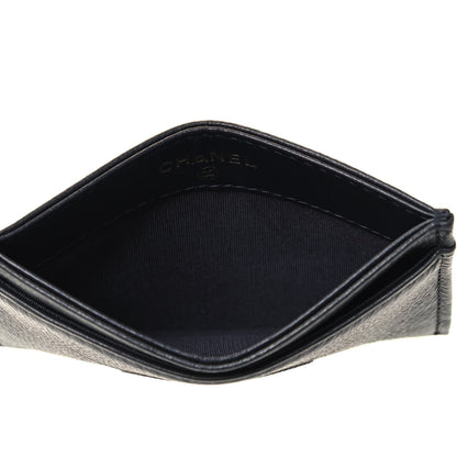 Chanel Calfskin CC Card Holder Black 4 of 4