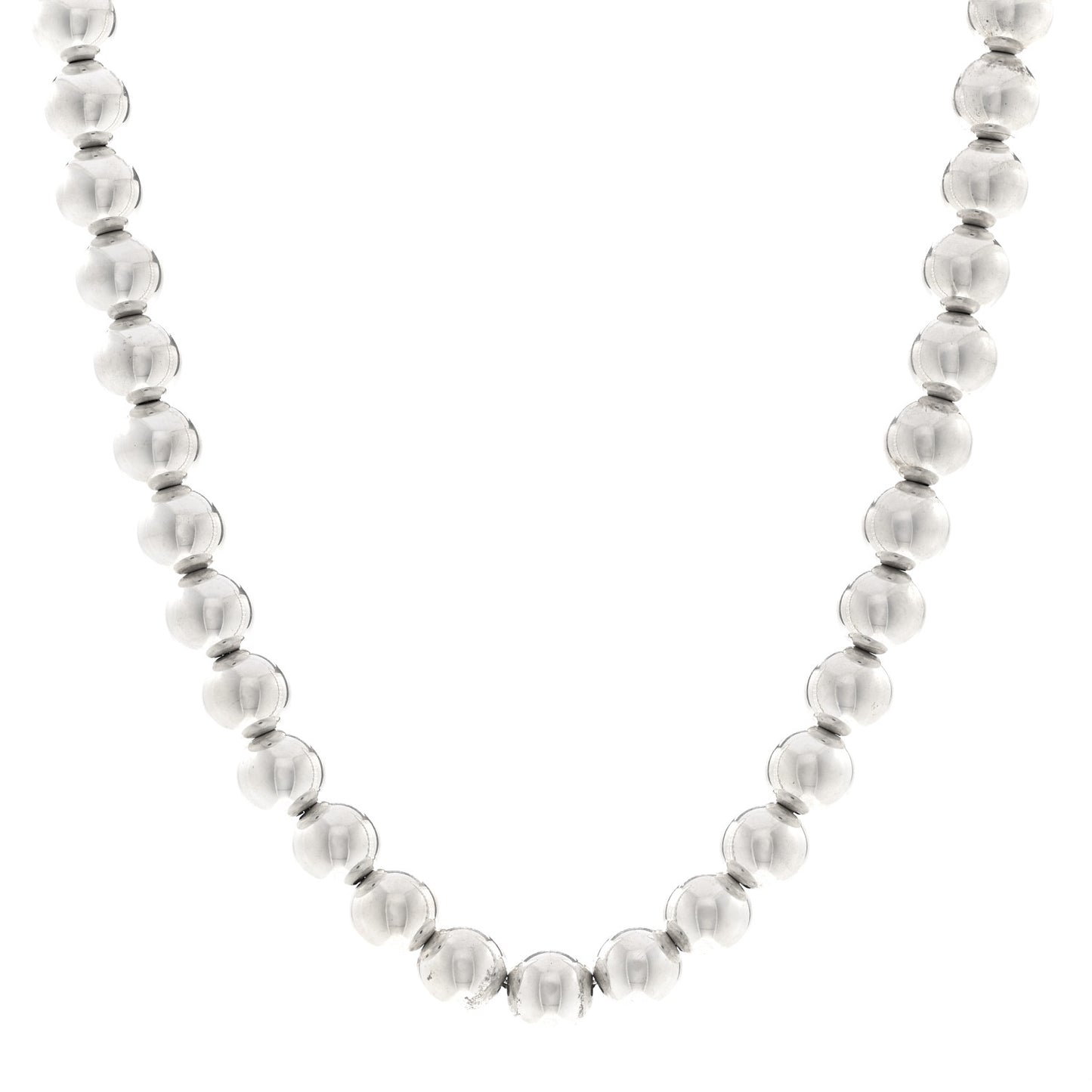 Sterling Silver 10mm Hardwear Ball Necklace