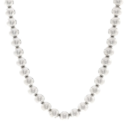 Tiffany Sterling Silver 10mm Hardwear Ball Necklace 1 of 4