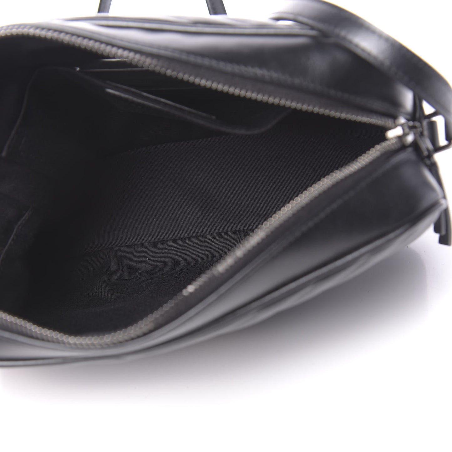 Calfskin Matelasse Monogram Lou Camera Bag Black