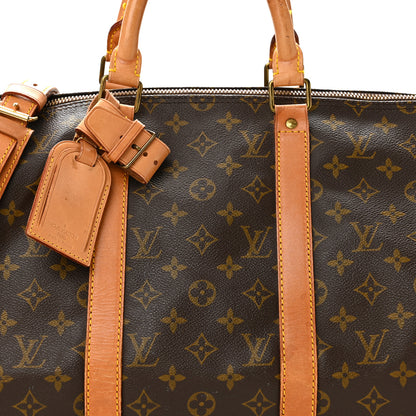 Louis Vuitton Monogram Keepall Bandouliere 50 7 of 13