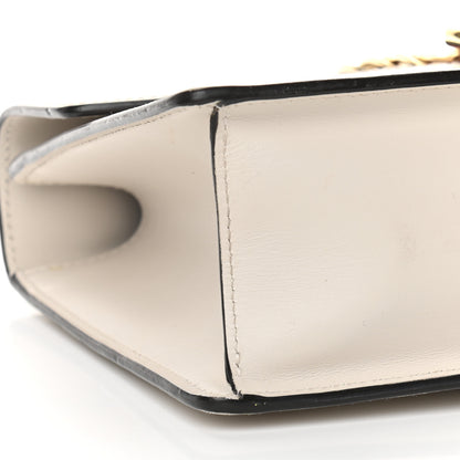 Gucci Calfskin Small Sylvie Shoulder Bag Off White 7 of 11