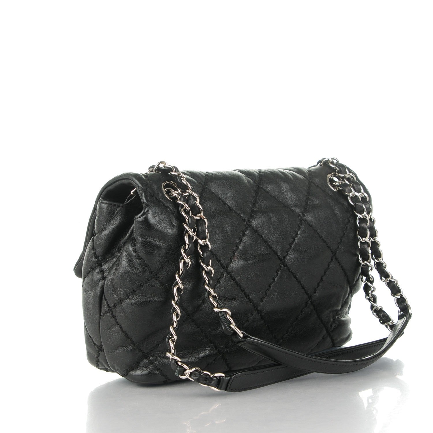 Chanel Calfskin Quilted Small Love Me Tender Flap Black 3 of 8